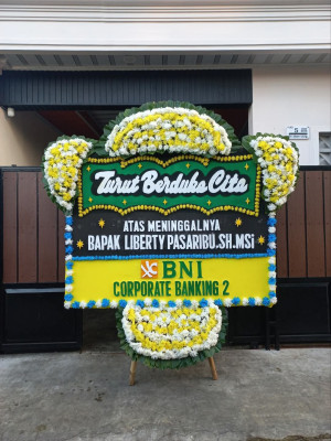 Papan Bunga Duka di Kute Panang