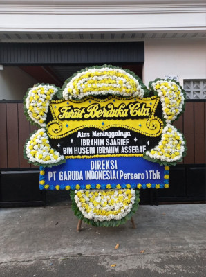 Papan Bunga Duka di Kute Panang