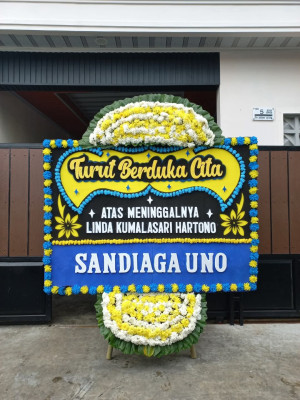 Papan Bunga Duka di Kute Panang